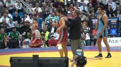 96kg George Gogshelidze Georgia- vs. Arfan Moradali IRI-