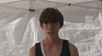 Brendan Foti, Sacred Heart Cathedral HS, 10th place - Frosh Boys at the 2010 Ed Sias Invitational