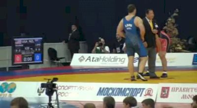 120kg Les Sigman USA- vs. Nicholas Spence Lane NZL-