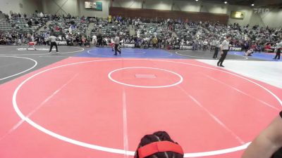 46 lbs Quarterfinal - Julianna Tenorio, Truckee WC vs Lyncoln Ritz, Fallon Outlaws WC