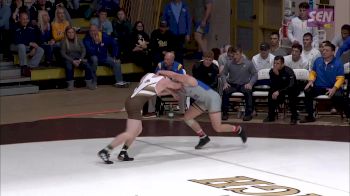 184 lbs Match - AJ Burkhart, Lehigh vs Gregg Harvey, Pittsburgh