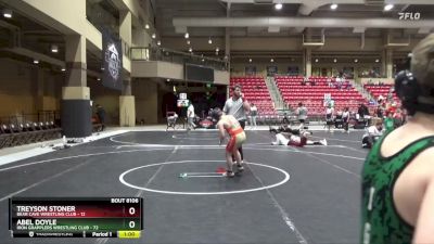 105 lbs Round 5 - Treyson Stoner, Bear Cave Wrestling Club vs Abel Doyle, Iron Grapplers Wrestling Club