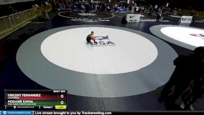 63 lbs Cons. Round 4 - Modasir Kamal, Mad Dawg Wrestling Club vs Vincent Fernandez, California