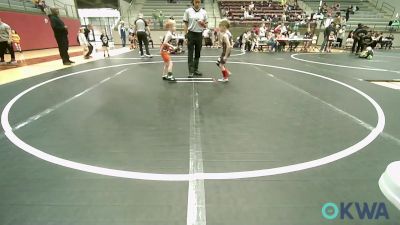 49 lbs Round Of 16 - Jaxson Wright, Bartlesville Wrestling Club vs Dakota Taylor, Sperry Wrestling Club