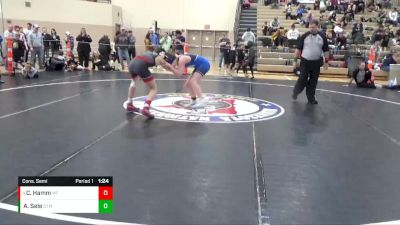 125 lbs Cons. Semi - Collin Hamm, Wrestling Factory vs Aj Sele, STMA