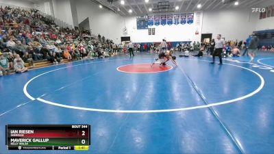 106 lbs Semifinal - Maverick Gallup, Kelly Walsh vs Ian Riesen, Sheridan