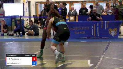 57 lbs Cons. Round 1 - Tonya Flournory, North Carolina vs Angela LoRusso, Bulldog Wrestling Club