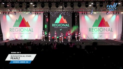 Burlington All Stars - Pearlz [2024 L1 Junior - D2 Day 2] 2024 The Midwest Regional Summit