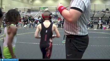 60 lbs Round 3 (4 Team) - Logan Dodge, ARES Black vs Keyvon Barbee Jr, Peer Pressure Elite