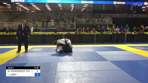 MATHEUS DYCKERHOFF PINHEIRO vs LOUIS LOEB 2024 Pan Jiu Jitsu IBJJF Championship