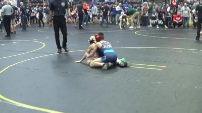 85 lbs Cons. Semi - Landon Lanz, Portland WC vs Tj Landrum, Algonac Mat Rats