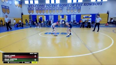 120 Gold Round 3 - Isaac Lowe, Lake Gibson vs Isaac Santos, Camden County