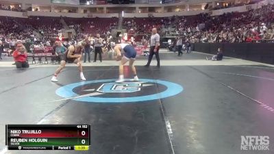 4A 152 lbs Semifinal - Niko Trujillo, Cobre vs Reuben Holguin, Silver