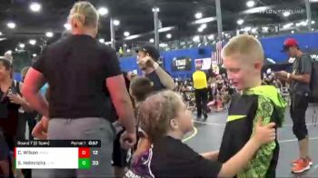 Round 7 (8 Team) - Cooper Wilson, American Gladiators vs Stone Helmrichs, Lead Miners