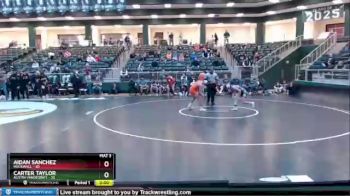 120 lbs Semis & 3rd Wb (16 Team) - Carter Taylor, Austin Vandegrift vs Aidan Sanchez, Rockwall