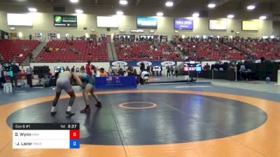 65 kg Con 8 #1 - Darren Wynn, McKendree Bearcat Wrestling Club vs Joey Lazor, Panther Wrestling Club RTC