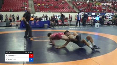 65 kg Con 8 #1 - Nicholas Casella, Bulls Wrestling Club vs Joey Ward, Sunkist Kids Wrestling Club