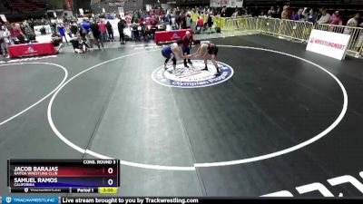 152 lbs Cons. Round 3 - Jacob Barajas, Kaitoa Wrestling Club vs Samuel Ramos, California