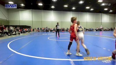 55 lbs Rr Rnd 1 - Clayton Wardlow, Heat 9U vs Preston O'Gorman, Takedown Elite 9u