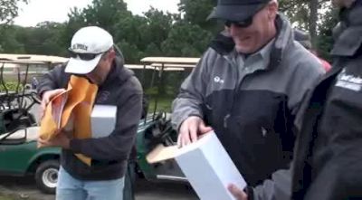 Steve Hall with the Roy Griak Bobble Head