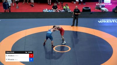 92 kg Cons 16 #2 - Cody Walters, TMWC vs Patrick Rhoads, Wildcat Elite Wrestling Club