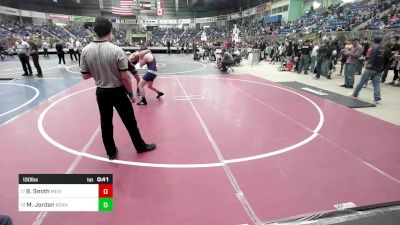 130 lbs Consi Of 8 #2 - Bouxe Smith, Merino vs Mormon Jordan, Bennett Wrestling Club