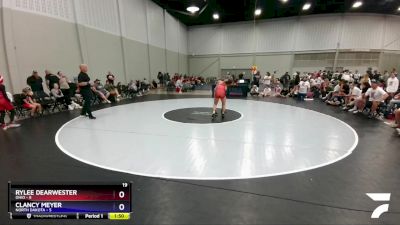 127 lbs Round 5 (6 Team) - Rylee Dearwester, Ohio vs Clancy Meyer, North Dakota