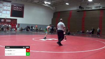 197 lbs Final - Kael Wisler, Michigan State-Unattached vs Benjamin Smith, Cleveland State-Unattached