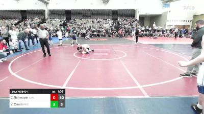 101 lbs Rr Rnd 4 - Colton Schwoyer, ICWL Bruisers White vs Vincent Criniti, Pride Wrestling