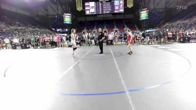 138 lbs Cons 32 #2 - Makaylee Cannon, Oklahoma vs Grace Spiess, Michigan