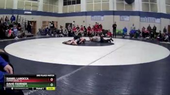 85 lbs Placement (4 Team) - Daniel Larocca, Center Grove vs David Fahrner, Franklin Community