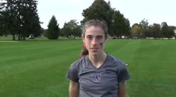 Meagan Goethals Washington Freshman after the 2010 Notre Dame Invite