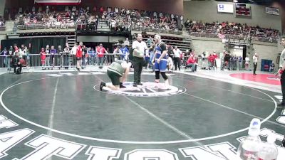 1A 285 lbs Quarterfinal - Jordan Johnson, Rich vs Kelan Dee, Whitehorse