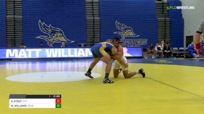 197 lbs KELLAN STOUT , PITT vs MATT WILLIAMS, CSUB