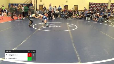 60 lbs Rr Rnd 1 - Andrew Morgan, Louisville WC K-8 vs Ryan Federico, Lake WC K-8