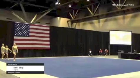 Kelsi Berg - Mixed Pairs, Aspire - 2021 USA Gymnastics Championships