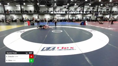 106A lbs Quarterfinal - Eric Casula, Cowboy Wrestling Club vs Allen Woo, Cory Clark