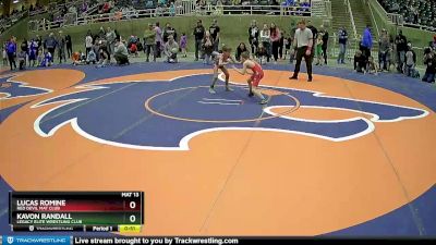 62 lbs Cons. Round 3 - Lucas Romine, Red Devil Mat Club vs Kavon Randall, Legacy Elite Wrestling Club