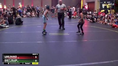 61 lbs Round 3 (4 Team) - Lane Faunce, East Kansas Eagles vs Rhett Miller, MO Outlaws Black