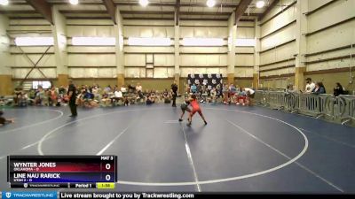 70 lbs Round 3 (8 Team) - Wynter Jones, Oklahoma vs Line Nau Rarick, Utah 2