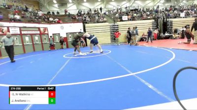 274-296 lbs Round 1 - Elijah Nolan-Watkins, North Central vs Junior Arellano, Bedford North Lawrence