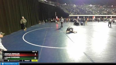 160 lbs Semifinal - Joshua Ringler, Moen Wrestling Academy vs Logan Gardner, Iowa