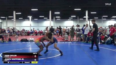 119 lbs Round 1 (8 Team) - Javin Taylor, Florida vs Joseph Whitford Jr., Utah