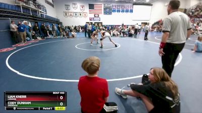 120 lbs 3rd Place Match - Liam Knerr, Laramie vs Cody Dunham, Sheridan