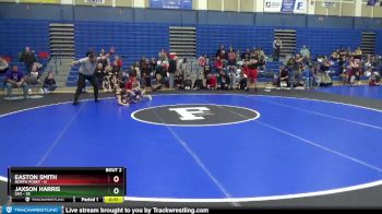 73 lbs Round 1 (4 Team) - Easton Smith, North Posey vs Jaxson Harris, Leo