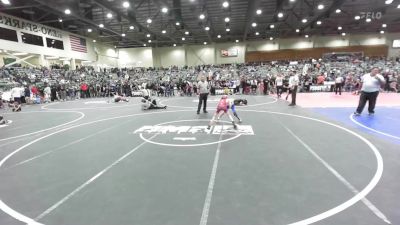 70 lbs Quarterfinal - Knox Peasley, Omak Wrecking Crew vs Vaughn Juergens, Ocrtc