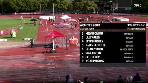 Women's 200m, Finals 4