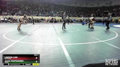 3A-150 lbs Quarterfinal - Lawson Lusk, Blackwell vs Gavin Montgomery, Salina