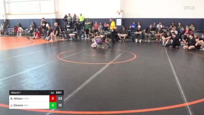 125 lbs Round 1 - Aiden Milam, Pursuit vs Jason Downs, Gen Z