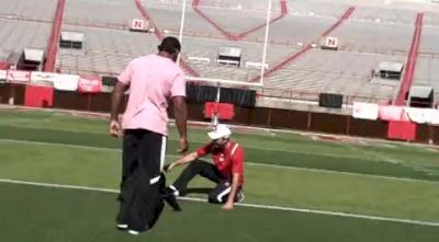 Jordan Burroughs makes a 30 yrd field goal